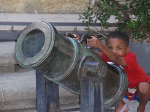 I think the cannons were the highlight for Junior